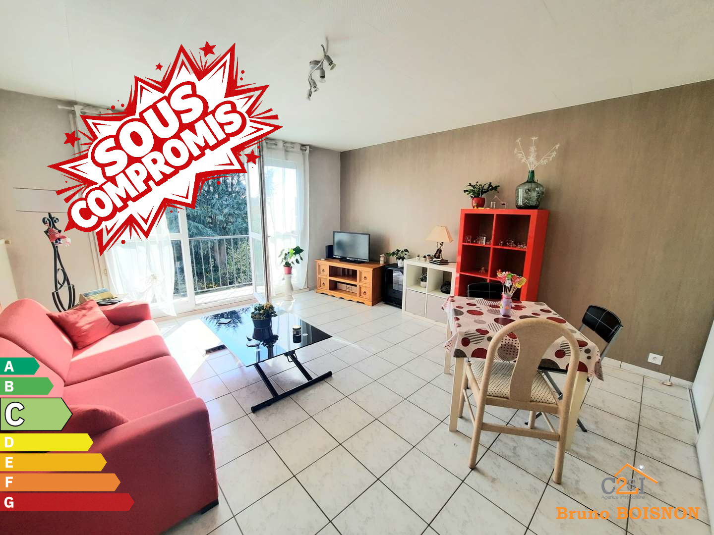 Appartement 1 pièces 31 m² sur Tours nord