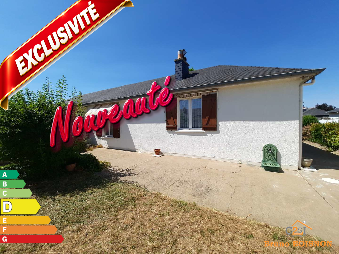 Maison 3 pièces 65 m² sur Tours nord
