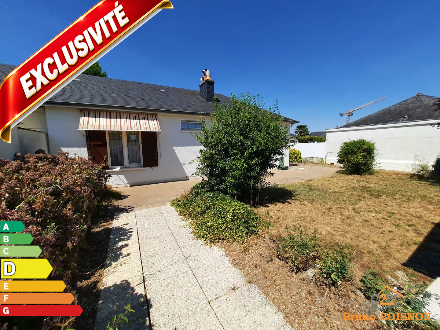 Maison 3 pièces 65 m² sur Tours nord