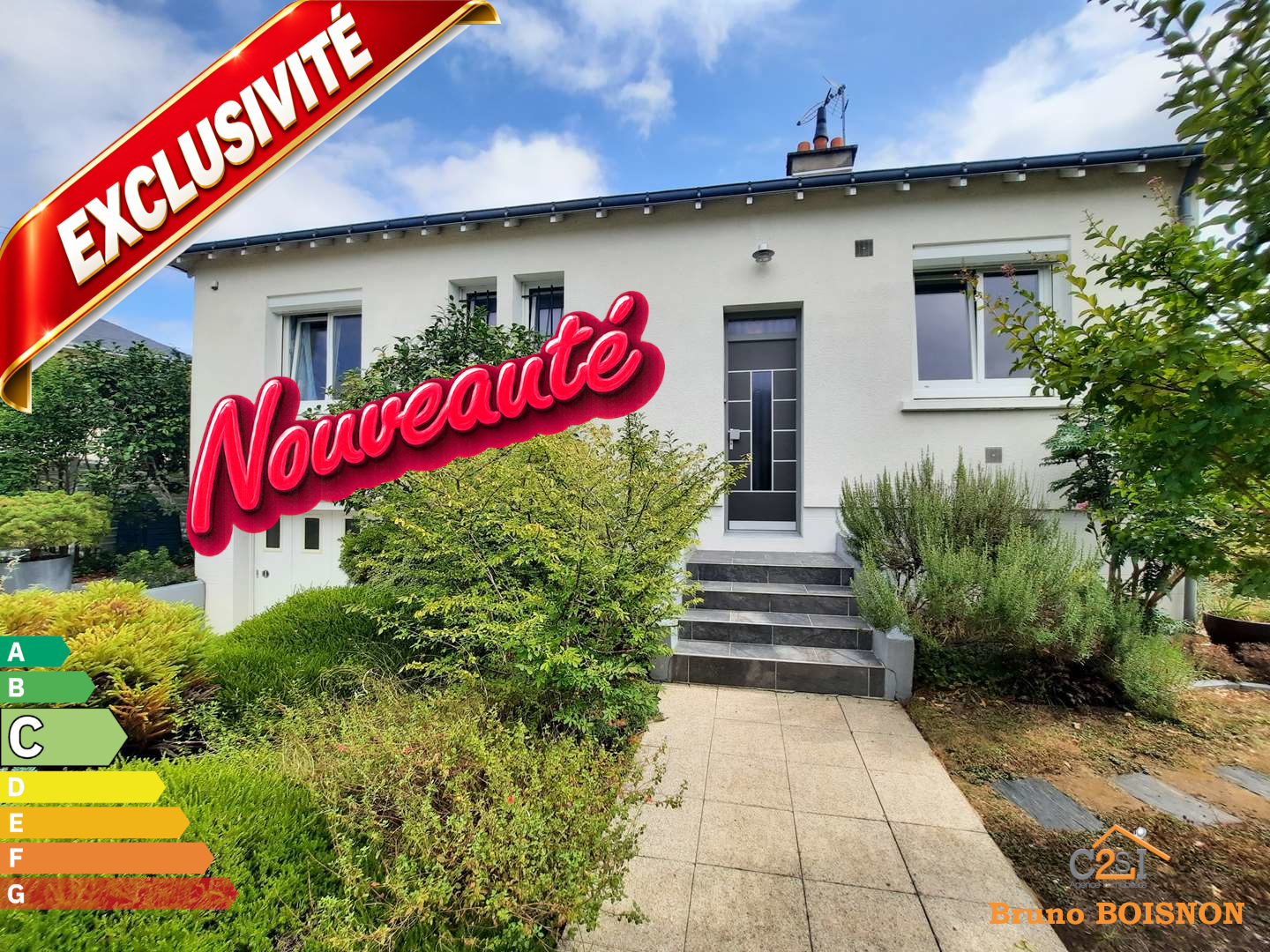Maison 5 pièces 103 m² sur Tours nord