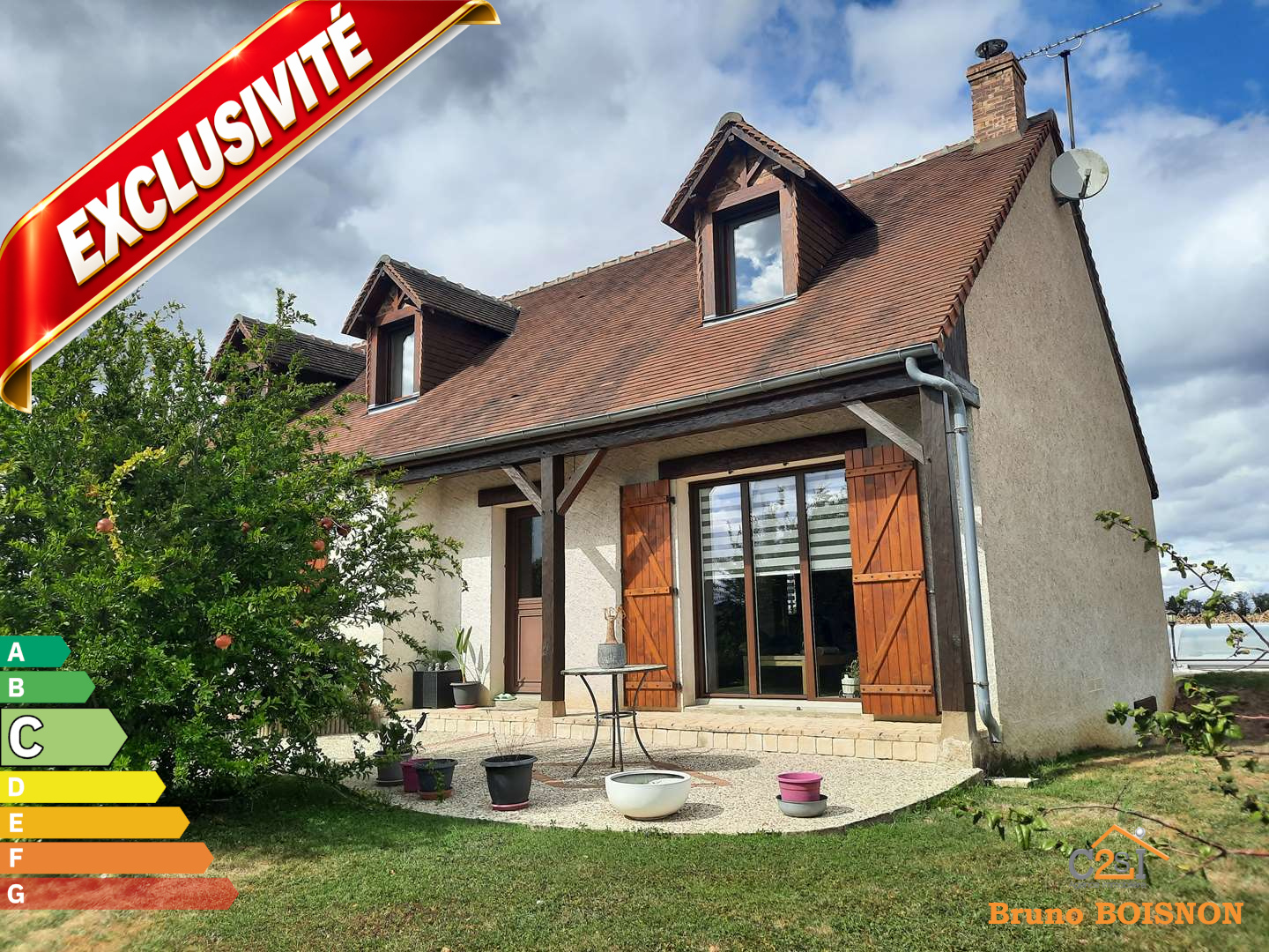 Maison 6 pièces 164 m² sur Notre Dame d'Oé